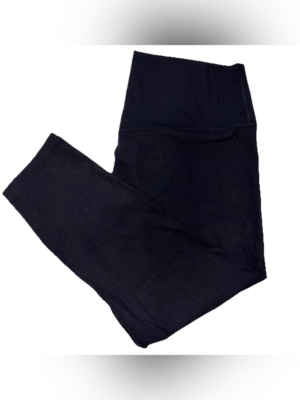 NWT*LULULEMON*SIZE 14*ALIGN RIBBED HIGH RISE 23” L PANT*AUTHENTIC*BLACK*$98 - Picture 13 of 16